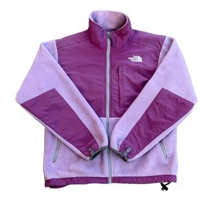 Vintage 90s Y2k The North Face Denali Purple Lavender Violet Fleece Jacket Small